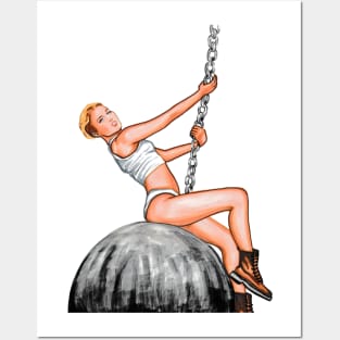 Wrecking Ball Posters and Art